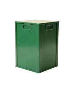 Ash Bridge Closed Outdoor Storage Box - Green (synthetic illustration; no displayed measurements)