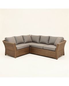 Merlyn 6 Piece Rattan Sofa Seating Group With Cushions (synthetic illustration; no displayed measurements)