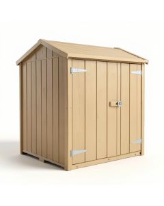 Riverside 10 Ft. W X 12 Ft. D Wood Storage Shed (synthetic illustration; no displayed measurements)