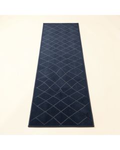Meadow Bend Narrow Runner Rug - Navy (synthetic illustration; no displayed measurements)
