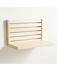 Brook Canyon Wall-Mounted Entryway Organizer Shelf - Ivory (synthetic illustration; no displayed measurements)
