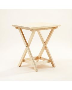 Flint Dale Compact Balcony Table - Ivory (synthetic illustration; no displayed measurements)
