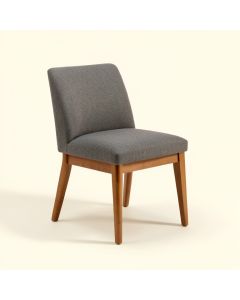 Hobart Fabric Solid Wood Side Chair (synthetic illustration; no displayed measurements)