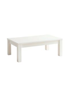 Summit Bridge Coffee Table - White (synthetic illustration; no displayed measurements)