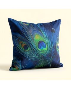 Blue Morpho Throw Pillow (synthetic illustration; no displayed measurements)