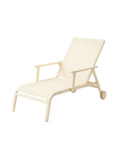 Shore Bridge Outdoor Lounge Chair - Ivory