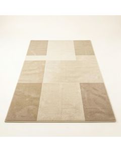 Rowan Bridge Rectangular Area Rug - Beige (synthetic illustration; no displayed measurements)