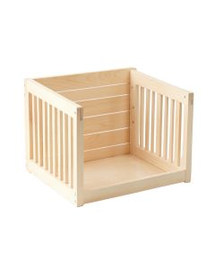 Alder Bend Empty Furniture-Style Pet Crate - Ivory