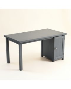 Slate Crossing Empty Workshop Workbench - Gray (synthetic illustration; no displayed measurements)