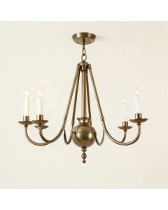 Shaylee 5 - Light Candle Style Empire Chandelier (synthetic illustration; no displayed measurements)