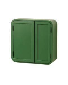Holly Arc Wall-Mounted Entry Cabinet (synthetic illustration; no displayed measurements)