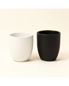 Bothilde 2 Piece Ceramic Pot Planter Set (synthetic illustration; no displayed measurements)