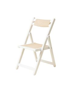 Harbor Crest Folding Outdoor Chair - White