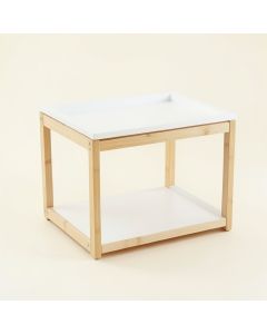 Maple Bridge Empty Coffee-Station Organizer - White (synthetic illustration; no displayed measurements)
