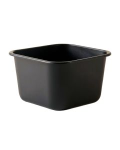 Dune Bend Empty Raised Planter - Black (synthetic illustration; no displayed measurements)