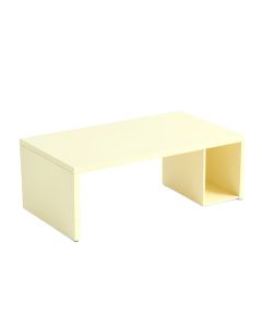 Dune Bluff Desktop Monitor Riser - Ivory (synthetic illustration; no displayed measurements)