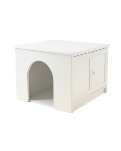 Field Canyon Empty Furniture-Style Litter Enclosure - White