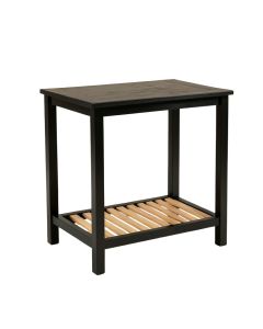 Brook Bend Freestanding Laundry Folding Counter - Black (synthetic illustration; no displayed measurements)
