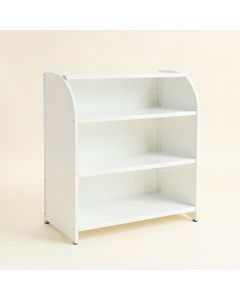 Dawn Arc Desktop Shelving Unit (synthetic illustration; no displayed measurements)