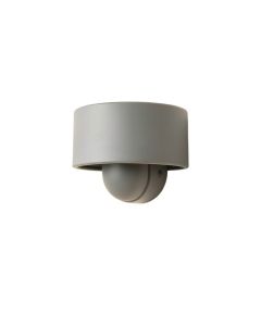 Spruce Branch Wall Sconce Mounted On A Plain Wall - Gray (synthetic illustration; no displayed measurements)