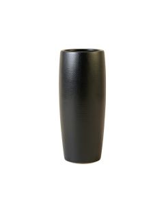 Stone Bend Empty Decorative Vase - Black (synthetic illustration; no displayed measurements)