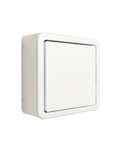 Stone Branch Wall-Mounted Entry Cabinet - White