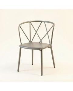 Vale Dell Dining Chair - Gray (synthetic illustration; no displayed measurements)