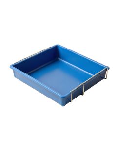 Glen Crossing Empty Under-Desk Cable Tray - Blue
