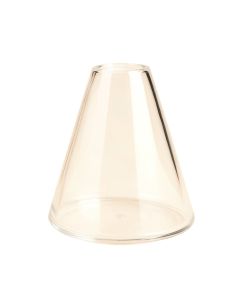 5.25 '' H X 2.25 '' W Glass Bell Lamp Shade In Clear