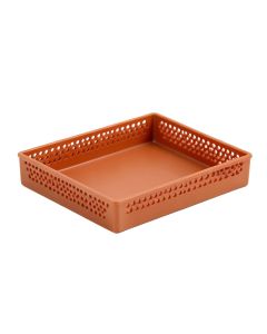 Hill Brook Empty Under-Desk Cable Tray - Terracotta