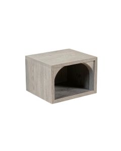 Oak Canyon Wall-Mounted Cat Perch - Gray (synthetic illustration; no displayed measurements)