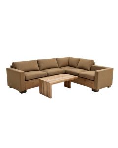 Marti Hickory Modern 2 Piece Living Room Set (synthetic illustration; no displayed measurements)