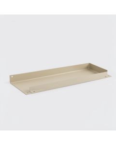 Rowan Crest Empty Under-Desk Cable Tray - Beige (synthetic illustration; no displayed measurements)