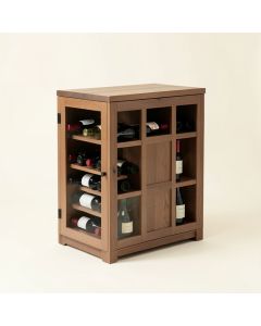 Wiesta Bar With Wine Storage (synthetic illustration; no displayed measurements)