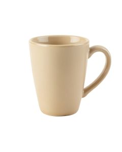 Olive Bend Ceramic Mug - Beige (synthetic illustration; no displayed measurements)