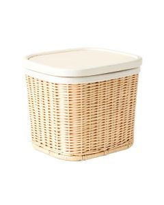 Glen Bluff Laundry Hamper - White