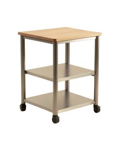 Eilardt Microwave Stand Storage Kitchen Cart