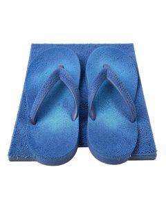 Gunnell Flip Flops Ombre 30 In . X 18 In . Non-Slip Outdoor Door Mat