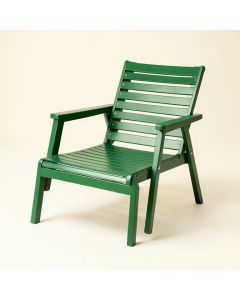 Brook Branch Outdoor Lounge Chair - Green (synthetic illustration; no displayed measurements)