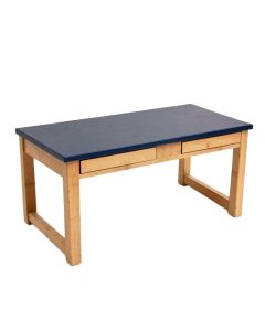 River Branch Empty Workshop Workbench - Navy