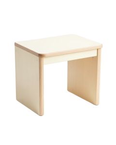 Harbor Arc Small Writing Desk - Cream (synthetic illustration; no displayed measurements)