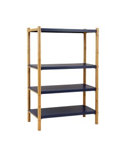 Summit Bend Empty Seed-Starting Shelving Unit Without Lights - Navy