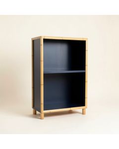 Maple Brook Freestanding Bookcase - Navy (synthetic illustration; no displayed measurements)