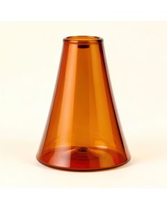 5.75 '' H Glass Bell Lamp Shade ( Screw On ) (synthetic illustration; no displayed measurements)