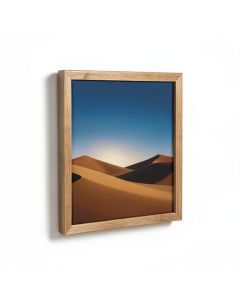 Shapes In The Desert - Graphic Art Print On Canvas (synthetic illustration; no displayed measurements)