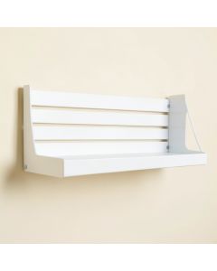 Birch Bridge Wall-Mounted Entryway Organizer Shelf - White (synthetic illustration; no displayed measurements)