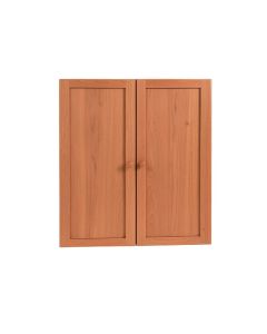 Ridge Brook Wall-Mounted Entry Cabinet - Terracotta