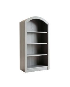 Linden Bluff Freestanding Bookcase - Gray (synthetic illustration; no displayed measurements)