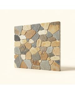 11 '' X 12 '' Natural Stone Peel & Stick Mosaic Tile (synthetic illustration; no displayed measurements)