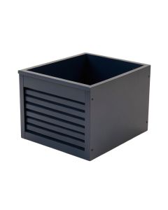 Summit Falls Empty Furniture-Style Litter Enclosure - Navy (synthetic illustration; no displayed measurements)